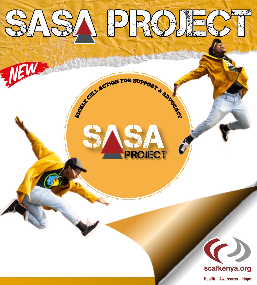 SCAFKenya's tweet image. “#SASA!” is a Swahili word meaning “#NOW!” emphasizing the urgent need to control, manage, treat &amp;amp; to stage an intentional fight against #SickleCellDisease in Kenya. #SASAProject emphasizes that change by scaling up 
early detection of #SCD through #SCAFKENYA's  #NBS program.