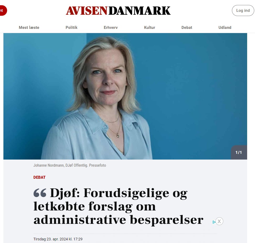Djøf tweet media