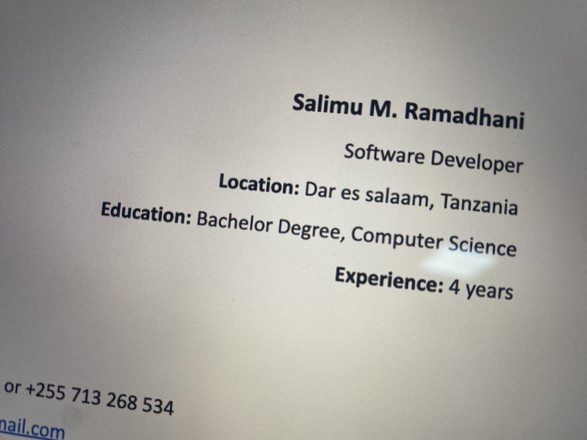 Overview in Software Development field, this yeat we hit 5 yrs of experience. It has been an amazing Journey kwa kweli 😅