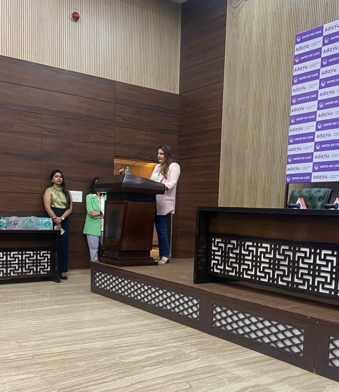 'Our AI psychological first aid provider, Stella and Adayu’s trained professionals will bridge this gap.” Shumita Kakka r, Co-Founder and COO, United We Care at the partnership announcement of @fortis_hospital Adayu and United We Care
@dr_samirparikh
#mentalhealth #AI #wellness