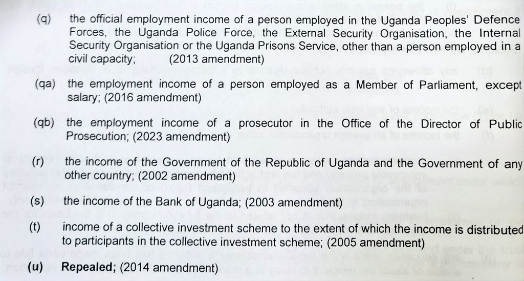 Section 21 (t) exempts the income made from collective investment schemes like @XenoUganda Xeno Unit trust Funds.
#XENOAGM