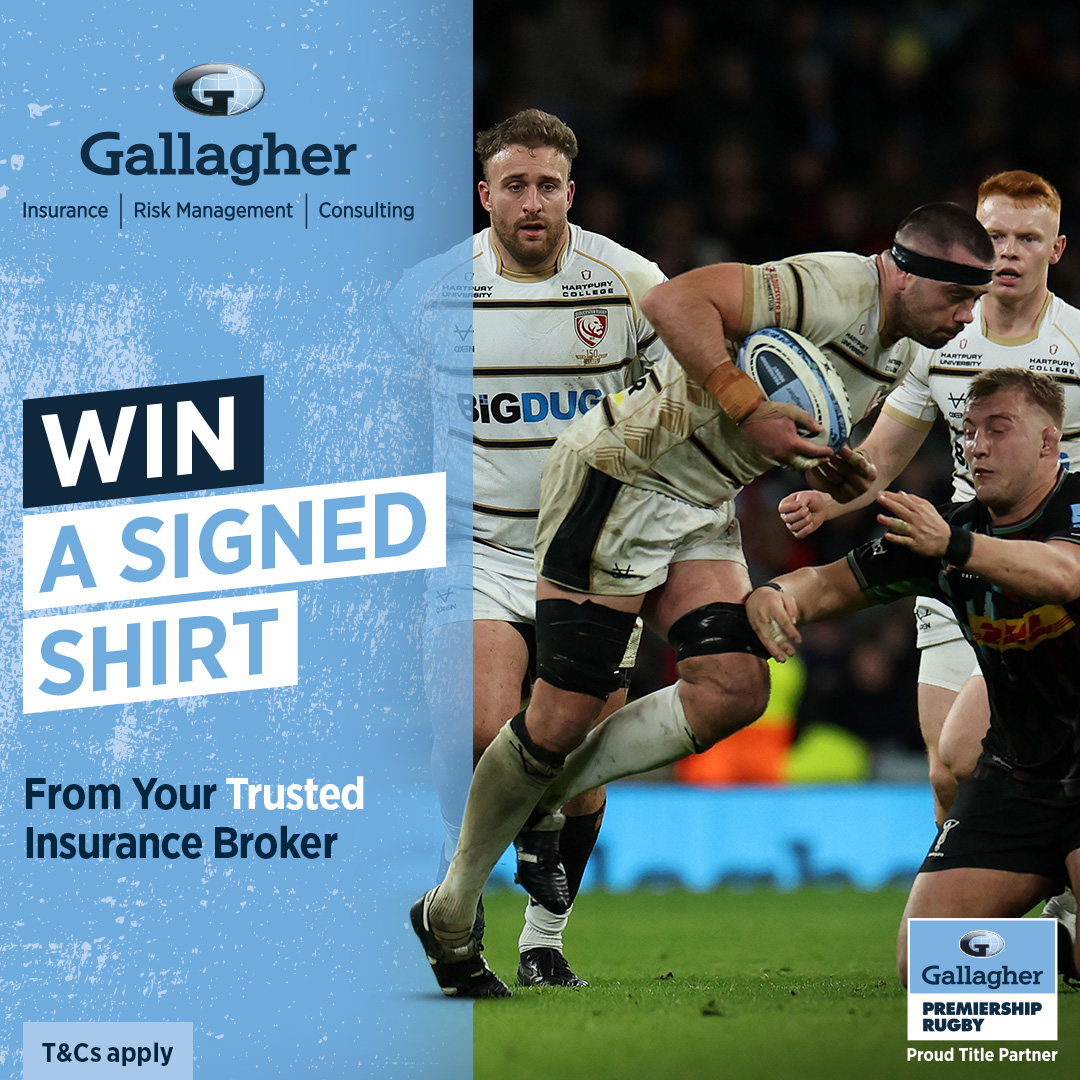 For the chance to win a signed shirt from your favourite #GallagherPrem rugby club, brought to you by @GallagherUK. Take part now 👉 bit.ly/GallagherShirt 18+, UK residents only, T&Cs apply 👉 bit.ly/GallagherTC Competition ends at 23:59 on 30.04.24