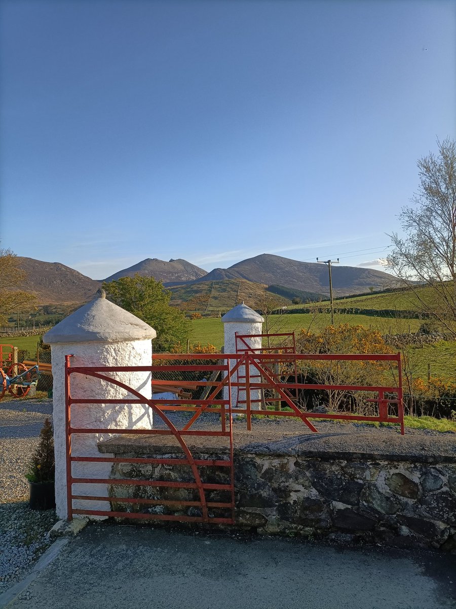 Can we all take a moment to appreciate these very fine Co. Down gateposts at Tory Bush Cottages? Thanks.