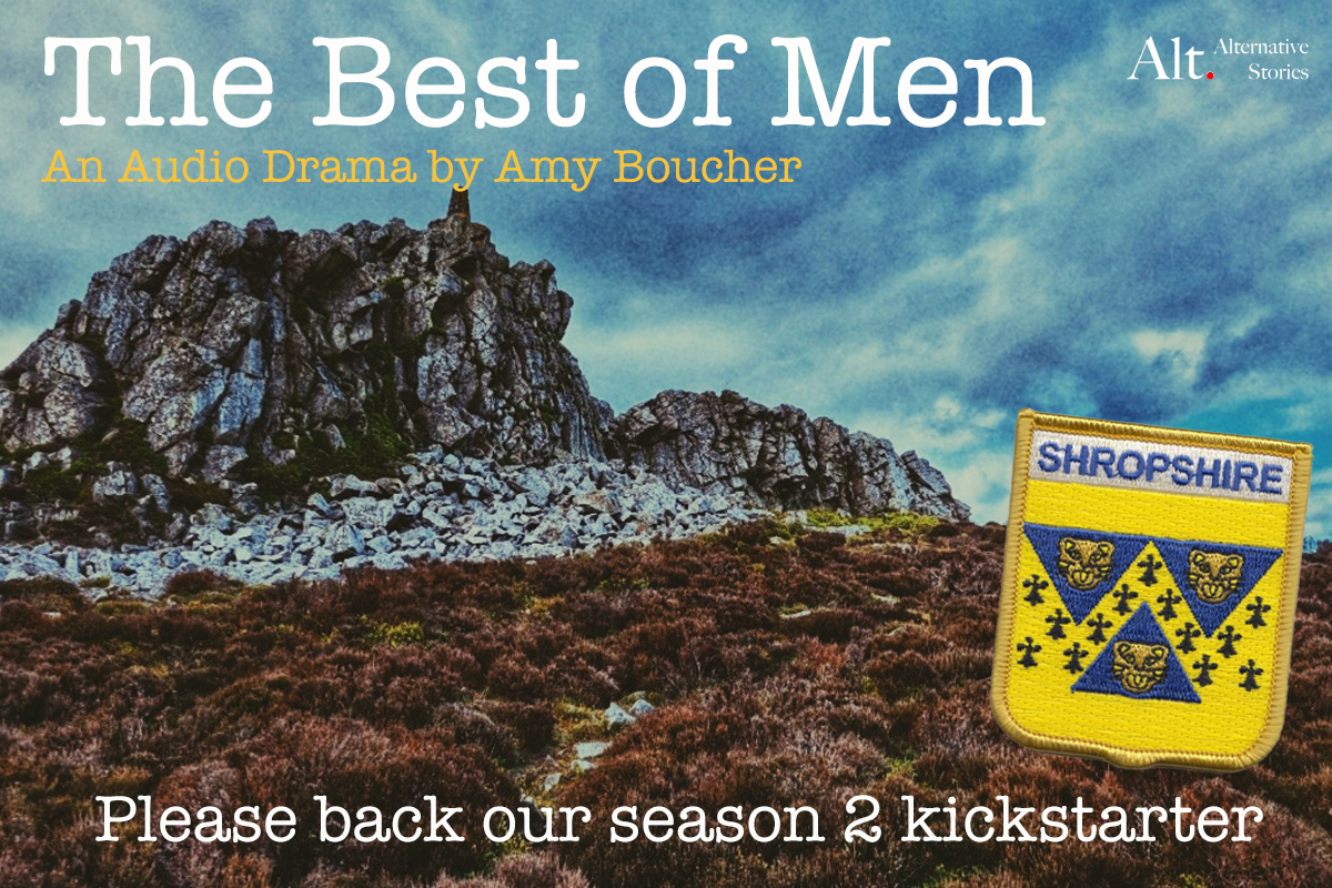 Welcome to day 2 of the kickstarter campaign for season 2 of Amy Boucher's (@g0blinegg) #audiodrama The Best of Men ! If you're a fan of #folklore #folkhorror and the #uncanny please click below to find out more and support us kickstarter.com/projects/cgreg…