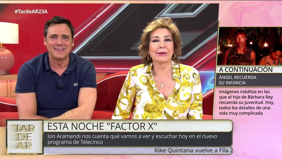 #Audiencias El programa TardeAR de @anarosaq se impone a 'Y ahora Sonsoles' de Antena 3 con 951.000 espectadores ow.ly/uS4H50RmSVz