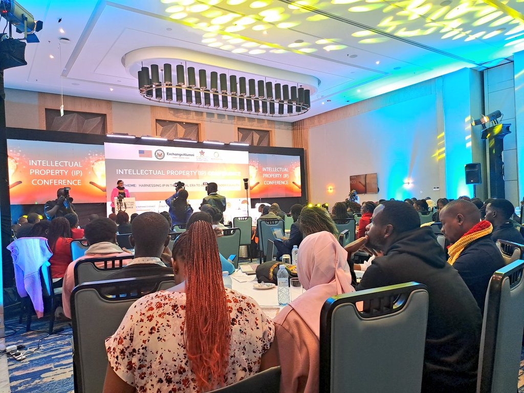 Registrar General @URSBHQ , @Mercykains has applauded the @MoICT_Ug for the intentional investment in ICT. Digital Tools have enabled Ugandans to register their IP from the comfort of wherever they are , conveniently. @azawedde @GovUganda #IPConferenceUG #LearnIPWithShirley