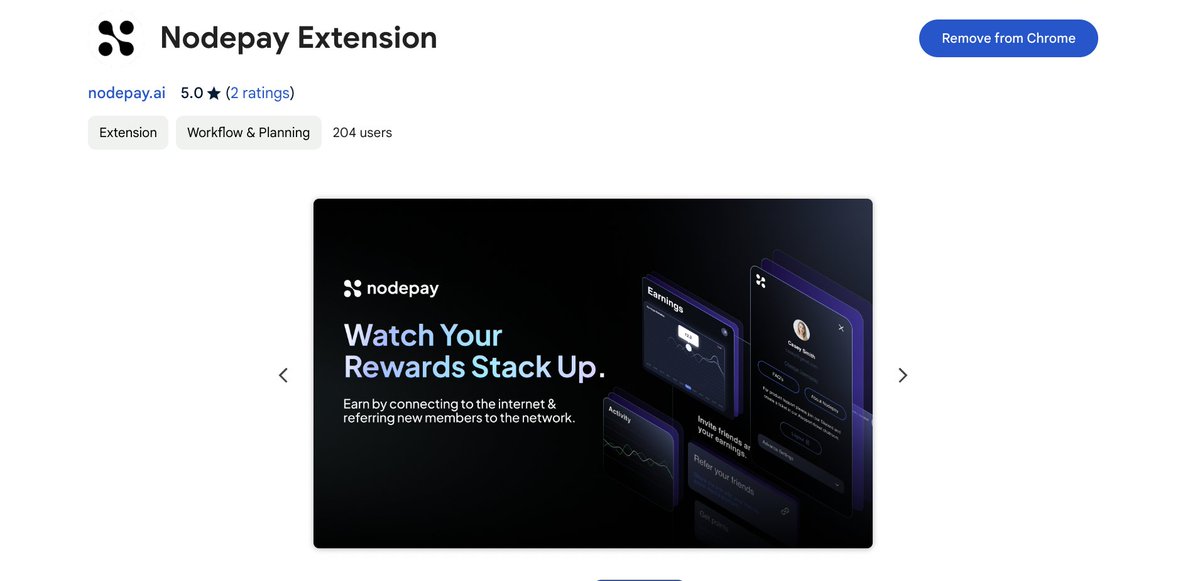 nodepay's tweet image. Chrome Extension Confirmed!⭐️

Which means...

Nodepay's Incentivized Beta launches in May.

Waitlist applications close: 30th April.

Have you signed up, anon? 👀