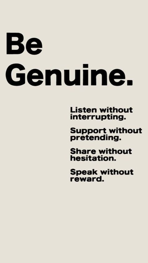 Good Morning My Digital Friends 😃 One Of The Most Sincere Forms Of Respect Is Actually Listening To What Another Has To Say 🙏🦋 Never Perfect, Always Genuine Have A Great Wednesday Everyone 🫶