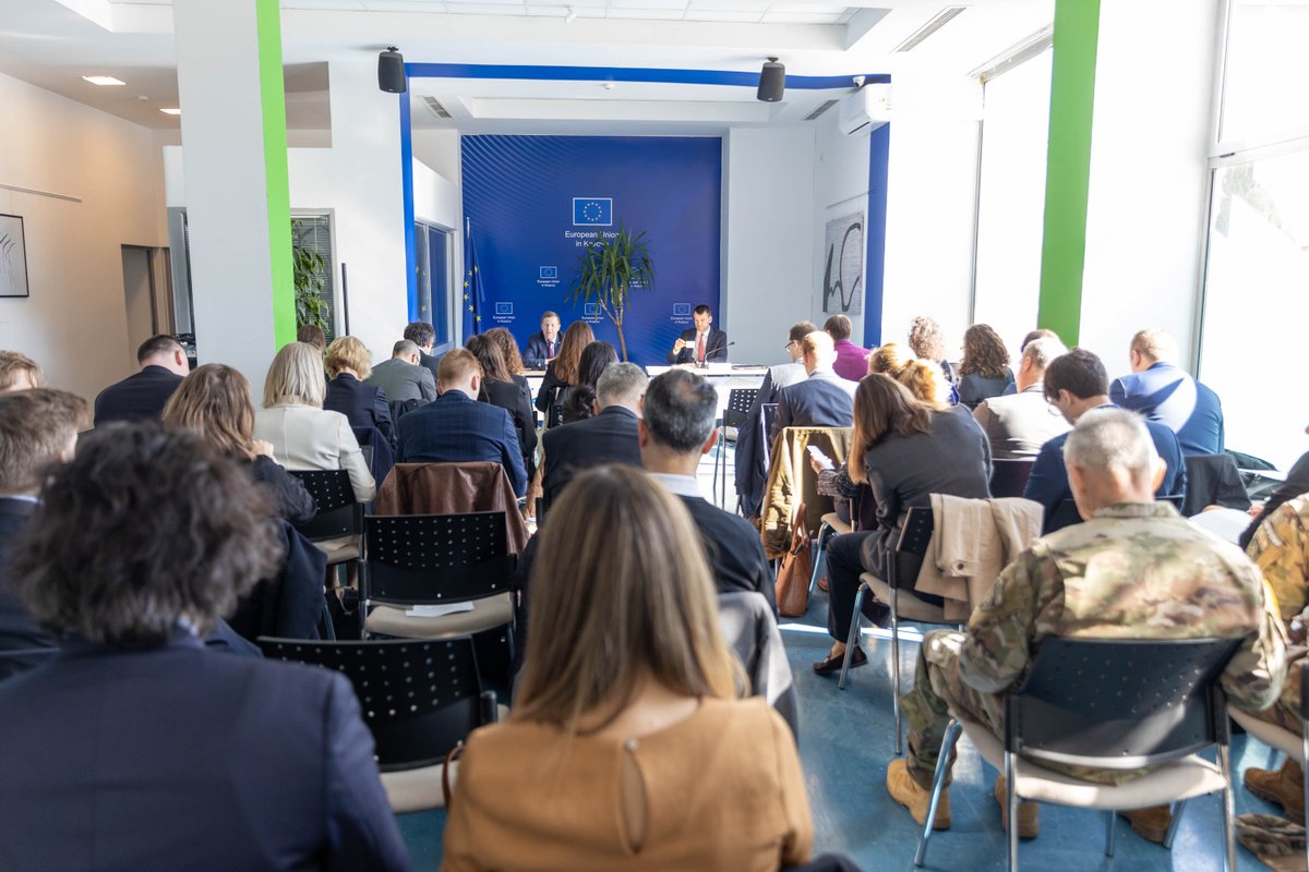 Delighted to welcome a delegation from COWEB, the EU's Working Party on the Western Balkans Region. During their three-day visit, they will engage with various stakeholders to gain insights from diverse perspectives regarding the current situation on the ground.