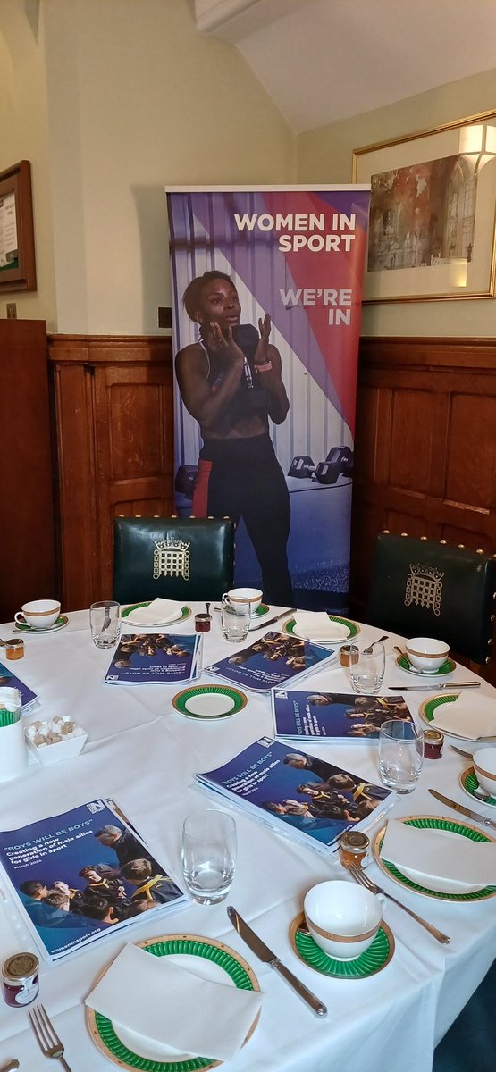 We're excited to be in Parliament today hosting a roundtable on gender stereotyping with our friends from across politics, sport and education