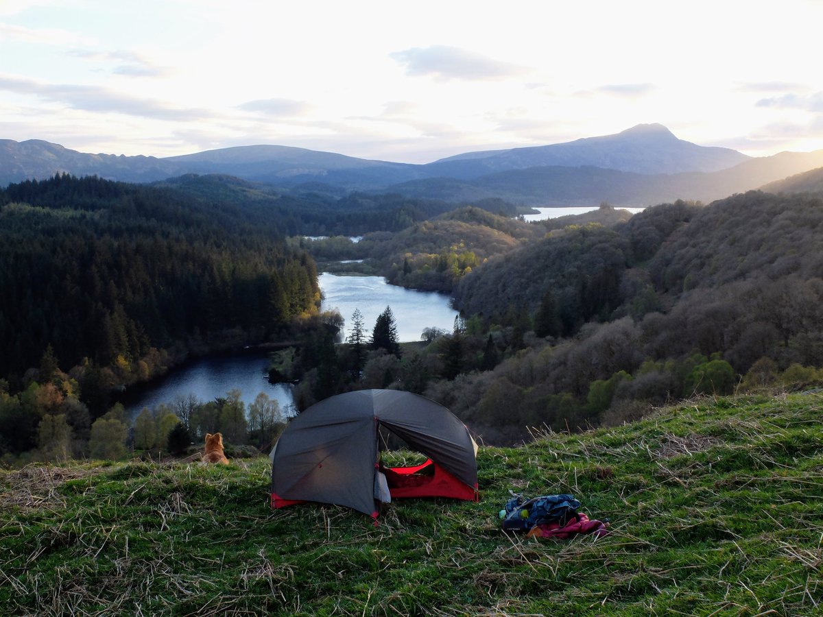 School night, full moon campout. Slightly complicated by a dog who knew we were only 15 minutes up the hill from the house, and kept trying to take herself back home.