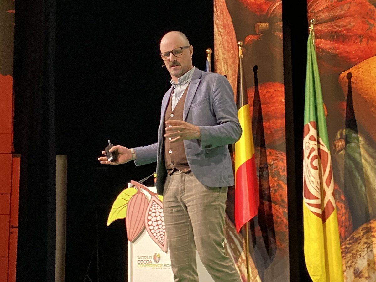 ‘All of us in cocoa are like Sam Gamgee from Lord of the Rings -we are one stop from being the furthest we have ever been before’ -and there’s better industry dialogue than ever, says Antonie Fountain.. @IntlCocoaOrg @WorldCocoaConf #brusselscocoa #cocoa #confectioneryproduction