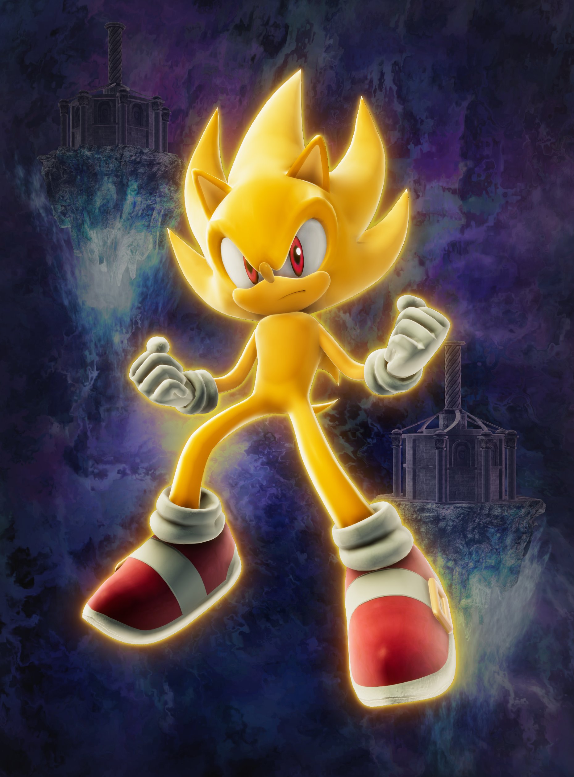 Sonic ZX: True Hyper Sonic by DCM17 on DeviantArt