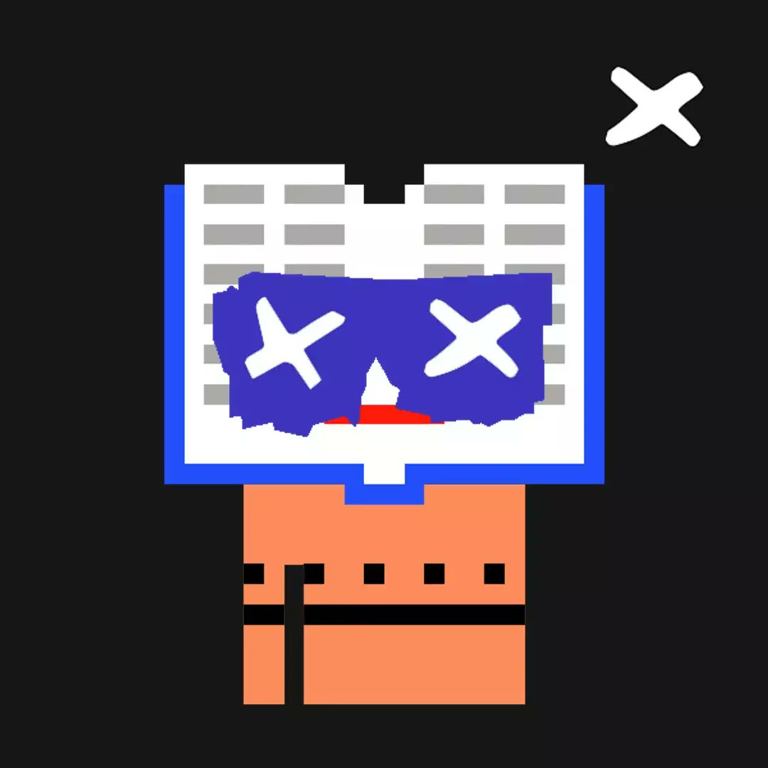 XNouns_'s tweet photo. XNouns #404 has received a bid of 0.01 from fattybuthappy.eth 😵 https://t.co/A1Sv8LDHJl