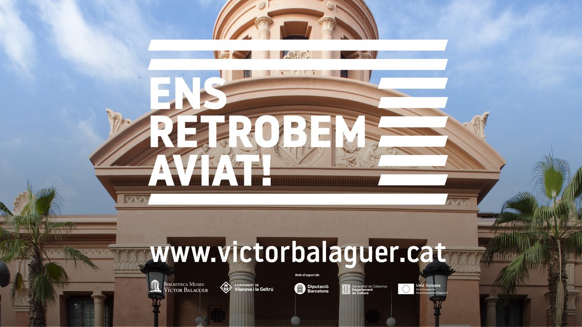 ⏳ Compte enrere per a la reobertura de la Biblioteca Museu 👉 El 6 de juliol obrim portes! #ensretrobemaviat