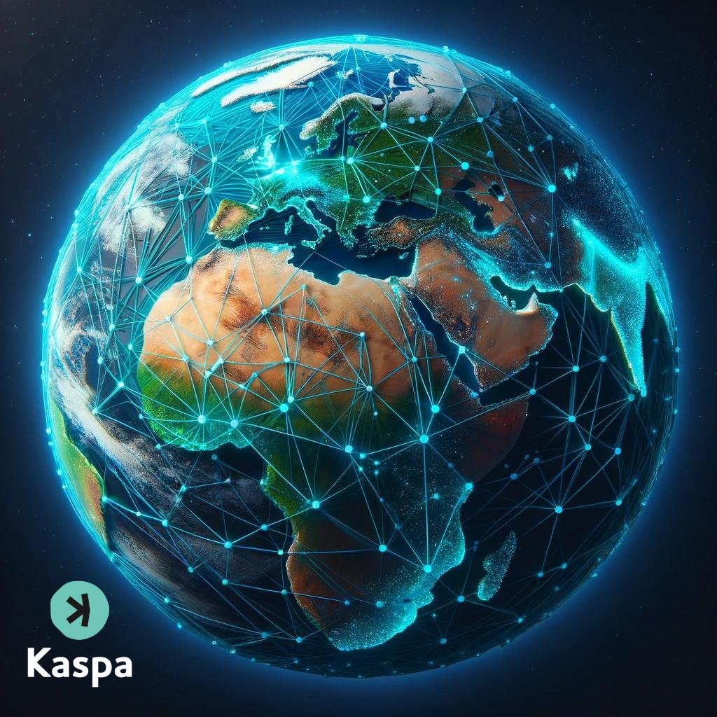 #Kaspa 
A symbolic image for the soon fully connected world through the #Kaspa BlockDAG.

@KaspaCurrency @KaspaSilver @Kaspa_KEF