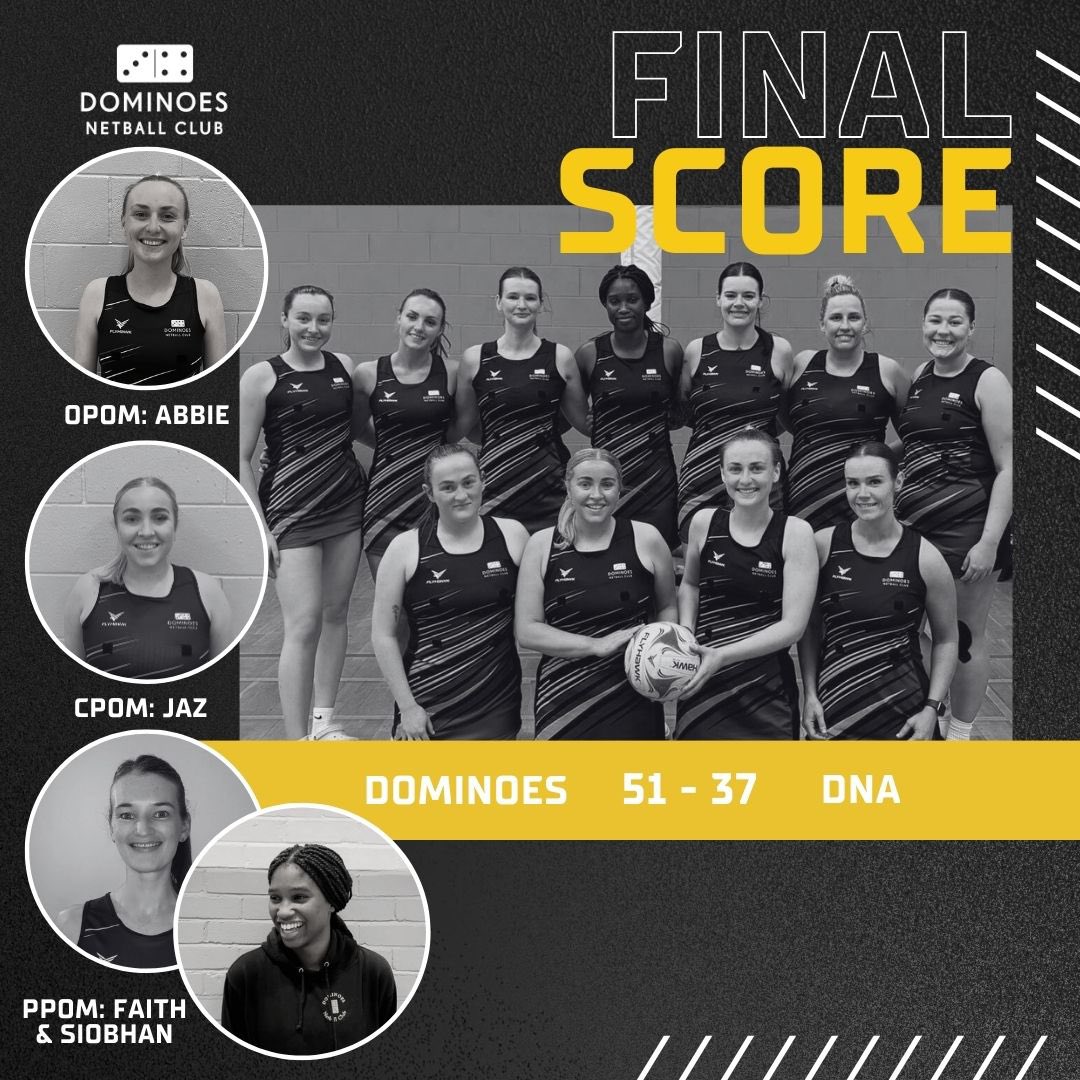 💥 Champs 1 Result 💥 On Sunday, our Champs 1 squad were in action against @dnanetballclub. The team put on an excellent performance to not only take the win, but secure their spot at #playoffs! 👏🏻👏🏻 Final Score: 51 - 37 OPOM: Abbie CPOM: Jaz PPOM: Faith & Siobhan 💛🖤