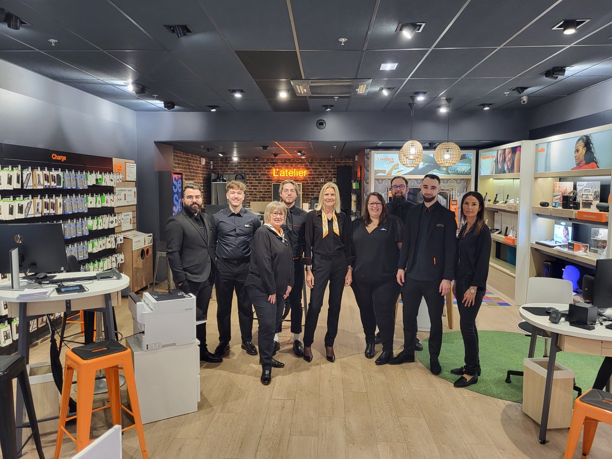 🎉Nous sommes heureux de vous présenter la nouvelle équipe de la boutique de Montivilliers ! Que vous soyez à la recherche du dernier smartphone ou que vous souhaitiez en apprendre davantage sur une offre, notre équipe sera ravie de vous accueillir ! 😀
👉url-r.fr/vspXS