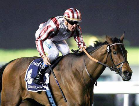 Happy retirement, OLIVIER PESLIER! 👋 💫 2 Dubai Kahayla Classics (Magic De Piboule & Seraphin Du Paon) 💫 G1 Dubai Sheema Classic (Cirrus des Aigles) 💫 G2 Godolphin Mile (Tereshkova)