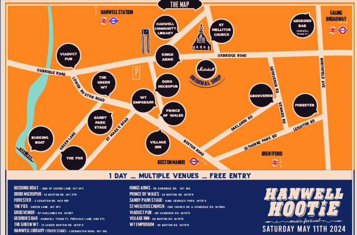 Did you know you can start to check out the awesome bands we have at this years Hootie on our website....! Its not complete but you can start to plan who you would like to see! Just head over to hanwellhootie.co.uk/2024-bands/