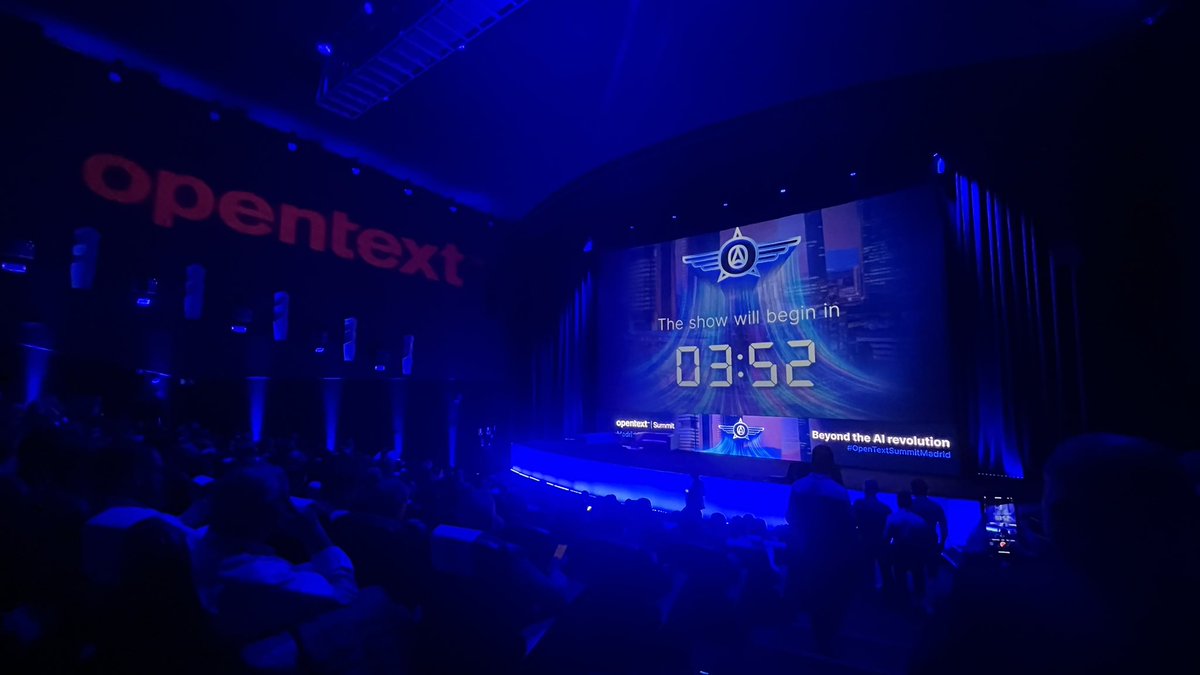 Listos para el evento de OpenText