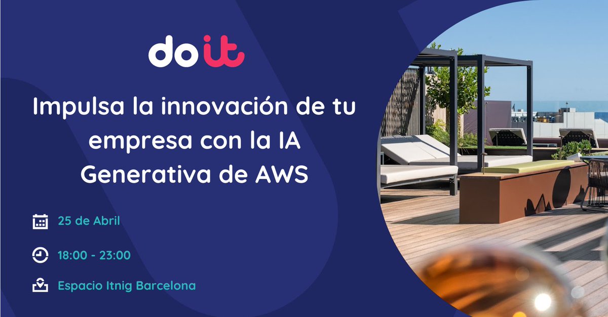 Join our DoiT team in Barcelona tomorrow for an exclusive event with our experts who will take you through AWS GenAI services as well as a use case from our customer Marion Rousell, VP Data at Mscope. Register here to grab one of the few remaining seats! hubs.li/Q02tR1Yk0