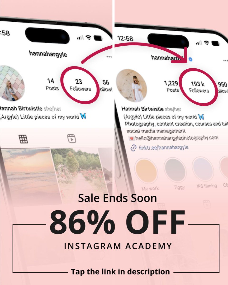 Instagram Academy course is now available! 🚀 Learn the proven formula to create an irresistible Instagram account and gain loyal followers. 

Click on the link below to get 86% OFF: iphone.to/ipsx-2024-apr-…

#instagram