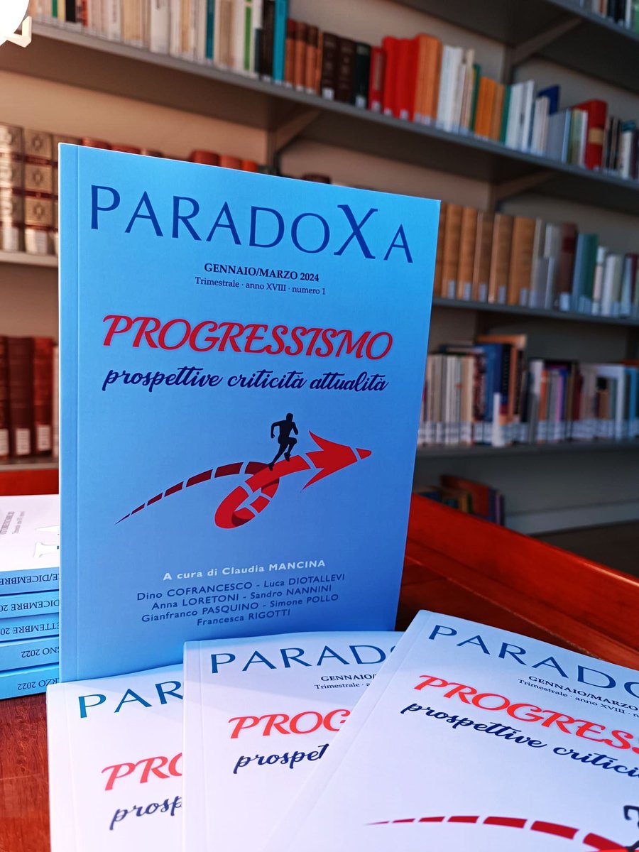 paradoxareview's tweet image. È disponibile il primo numero di #Paradoxa del 2024, "#Progressismo: prospettive, criticità, attualità", a cura di #ClaudiaMancina.

Per ricevere il fascicolo, visita il catalogo online della casa editrice #mimesisedizioni  👉 buff.ly/3MUYHjl