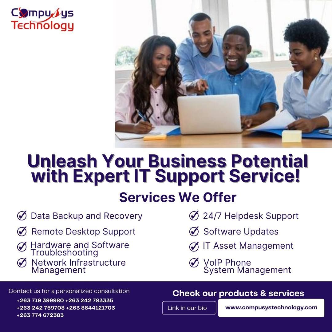 CompusysTechno1's tweet image. Running a small business? We&apos;ve got you covered!

Collaborate with us for top-notch IT Support Services that will empower your business to thrive. Gain the knowledge &amp;amp; skills to clinch every deal and conquer daily transactions effortlessly.

#ITForSmallBusiness #ITSupportExperts