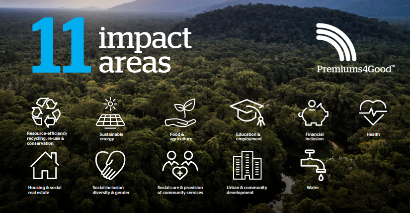 With Premiums4Good we invest in 11 impact areas that help to address some of the world's most pressing environmental and social needs. The impact areas are aligned with the United Nation's Sustainable Development Goals. Click here to find out more here - qbe.com/premiums4good