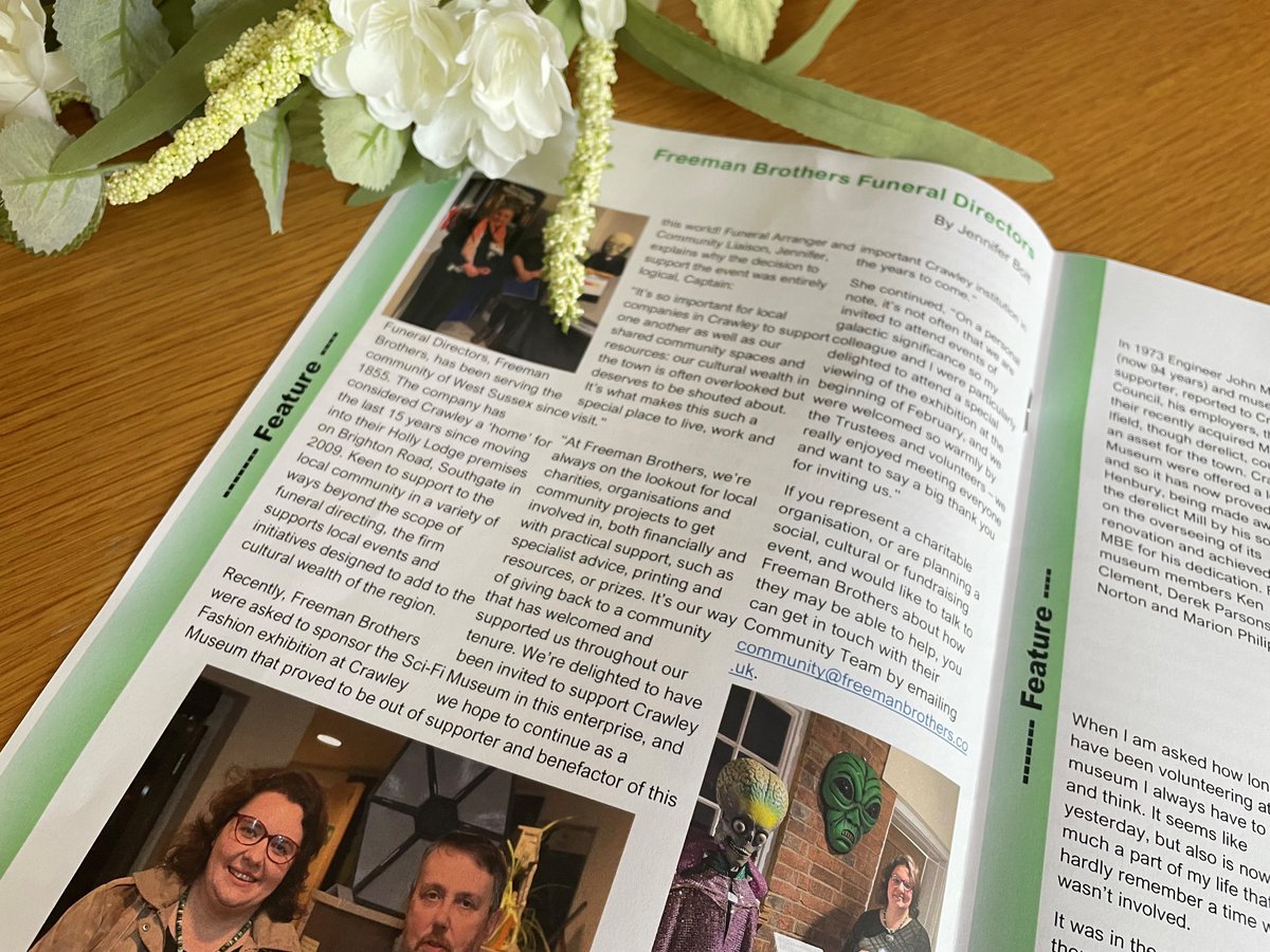 We are proud to have recently been named an Emerald sponsor of @CrawleyMuseum. An article by our very own Jennifer appears in the latest edition of their newsletter, explaining how it all came about… #CommunitySupport #InvestingInTheFutureAndThePast #CulturalWealth