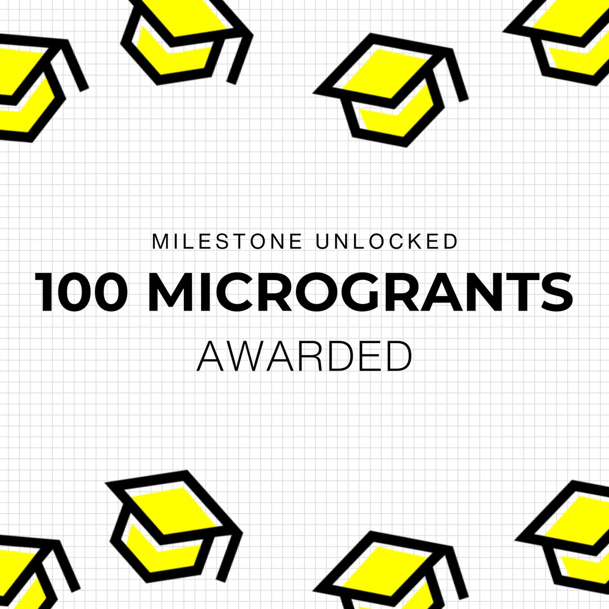 🚀 Breaking barriers! 🚀 100 microgrants awarded to 89 teams across 26 countries, resulting in 18+ publications, welcoming 13 newcomers into the field, and fostering 2 startups and 1 non-profit. 🎓 Learn more here: buff.ly/3sjndUG 📝 Apply here: buff.ly/49yvRyy