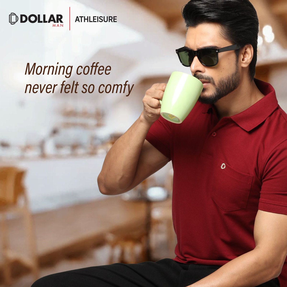 Embrace the mornings with the relaxed fit of #DollarMan athleisure, perfect for those who take their morning coffee with a side of comfort. Let's redefine your wake-up call.
Shop Now!
Myntra: myntra.com/dollar-men-tsh…
Flipkart flipkart.com/search?q=dolla… 

#DollarAthleisure #PlayModeOn