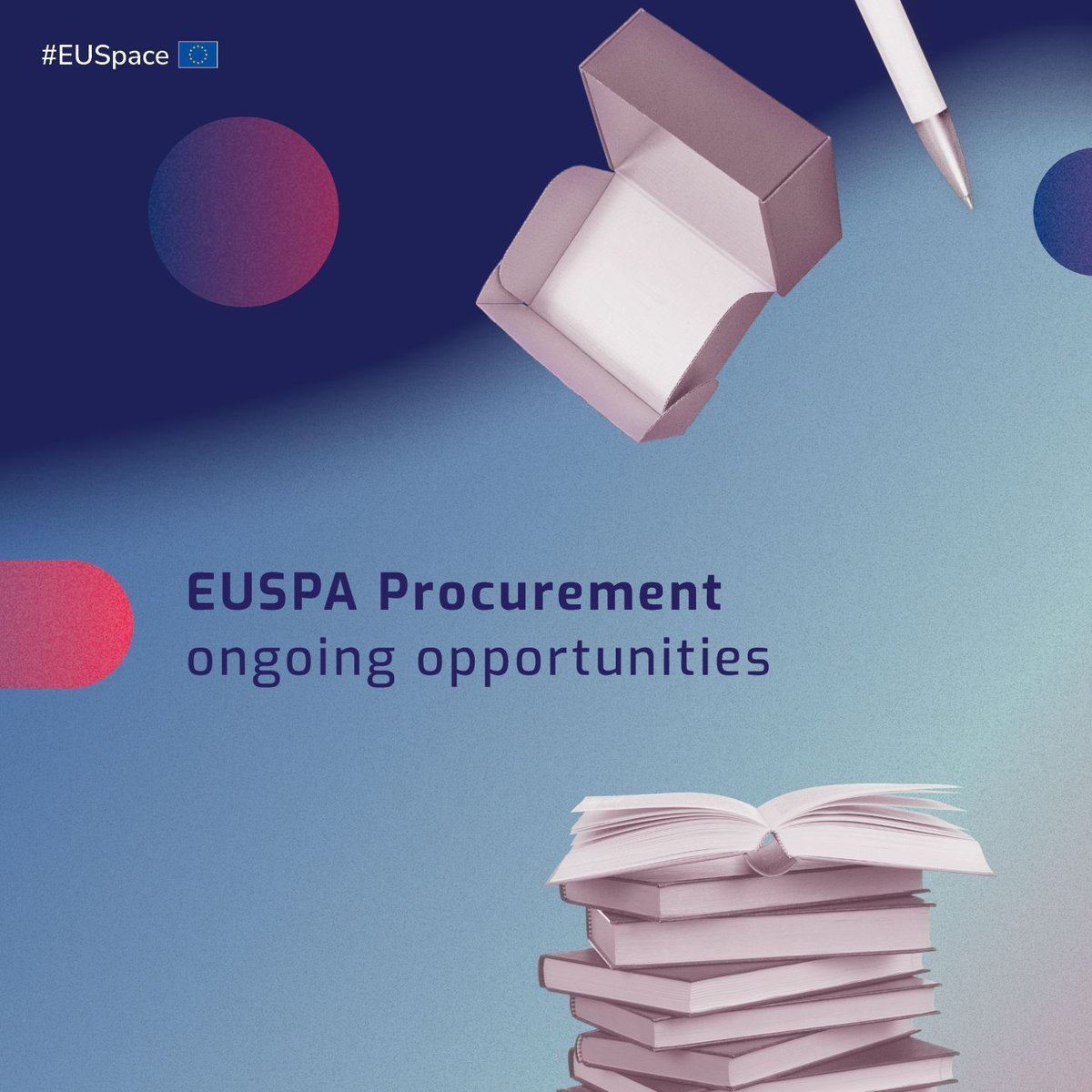 Discover the new EUSPA #Procurement opportunity: Provision of support services to the European Union Agency for the Space Programme and the European Commission Deadline now extended to 16 May! 🖱️Visit euspa.europa.eu/provision-supp… to find the details. #EUSpace @EUTenders