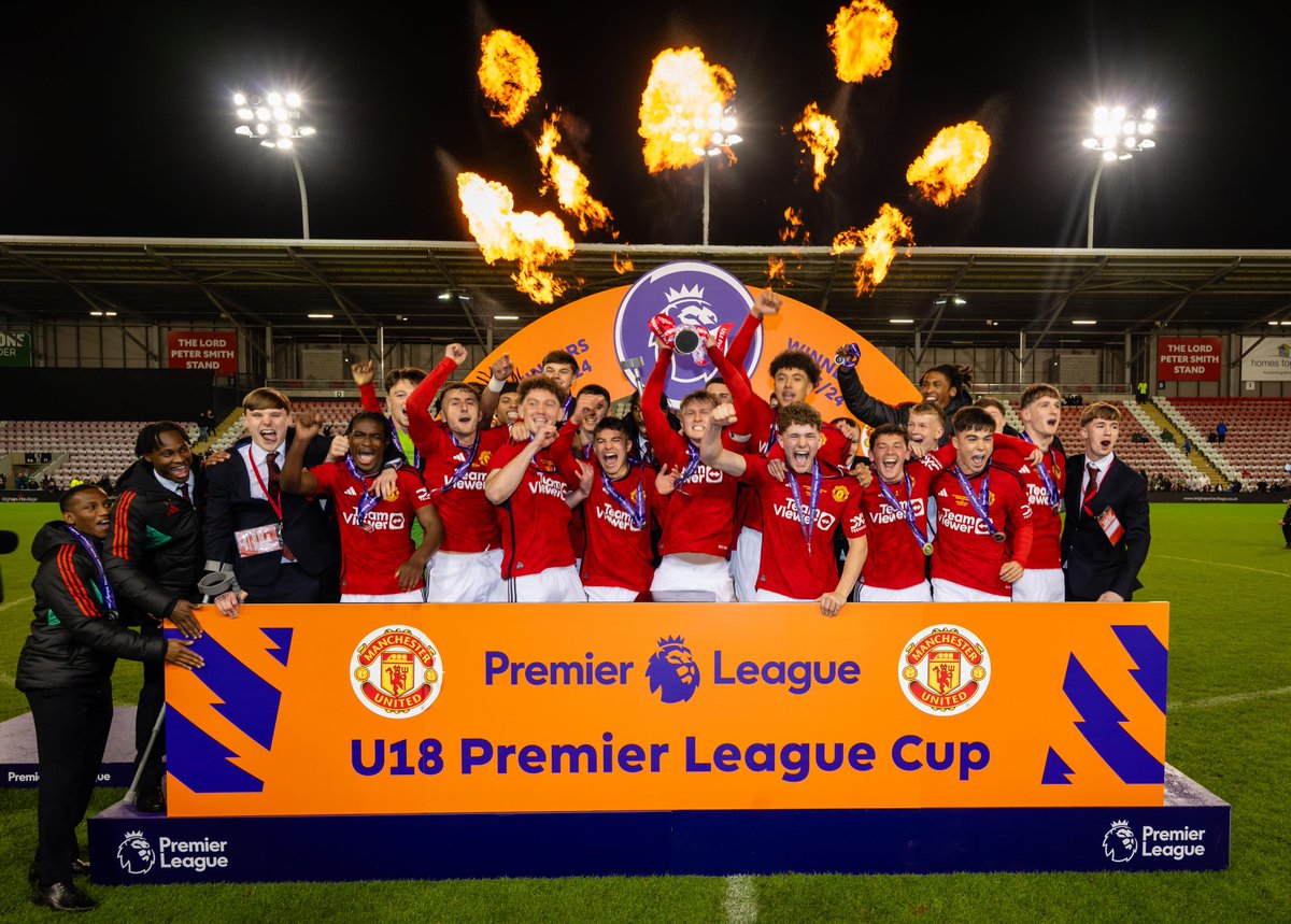 Congratulations to this season's #PLU18Cup winners, @ManUtd 🏆