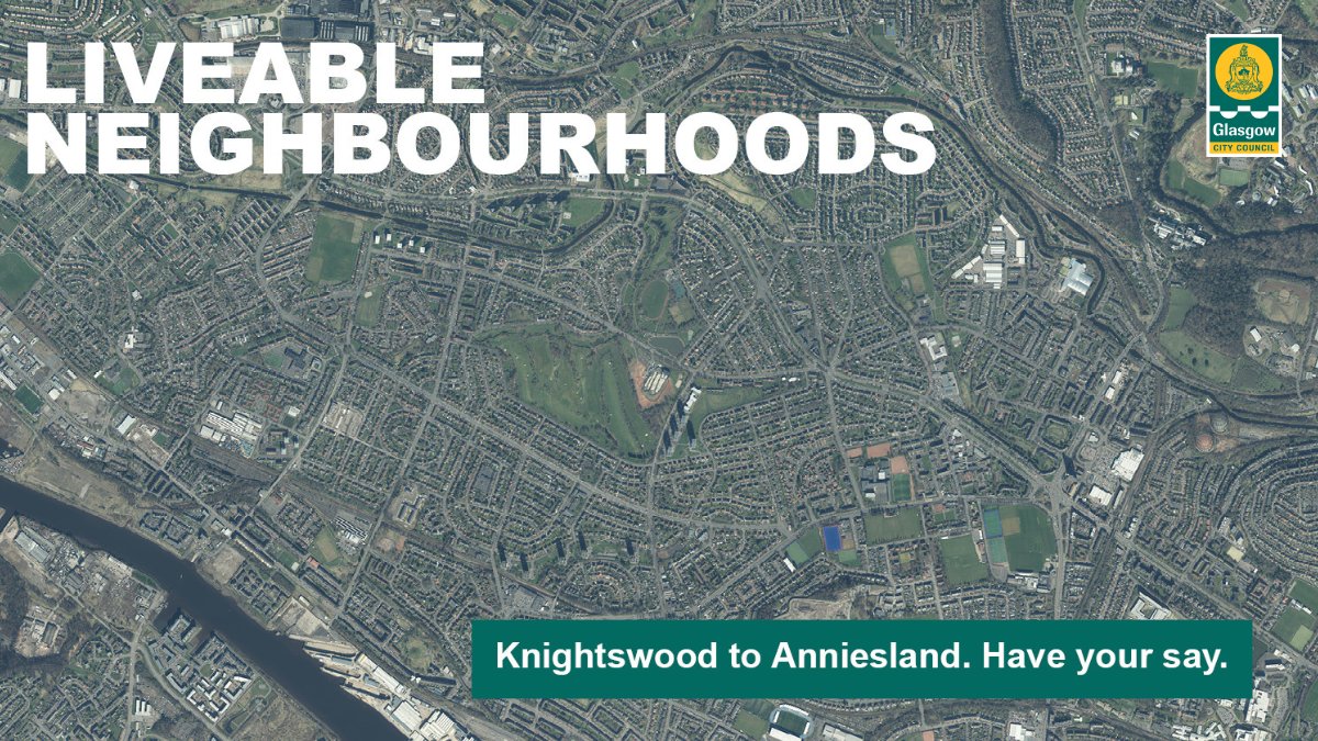 Help shape the emerging Knightswood to Anniesland #LiveableNeighbourhood by attending a drop-in event: 📅 Wednesday 24 Apr (2pm – 6pm) - Yoker Community Hub 📅 Thursday 25 Apr (2pm – 6pm) - Netherton Community Centre More info and online survey 👉lnt3-glasgowgis.hub.arcgis.com