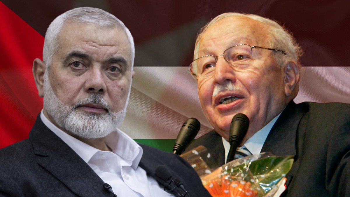 🔴 #Hamas Lideri Haniye’nin, #NecmettinErbakan'a yazdığı mektup ortaya çıktı:

Saygıdeğer Muhterem Necmettin Erbakan, Allah sizi korusun. Allah'ın selamı ve bereketi üzerinize olsun. Mübarek kurban bayramı münasebetiyle zatialinizi en kalbi temennilerimle kutlarım.

Allah'ü Teâlâ…