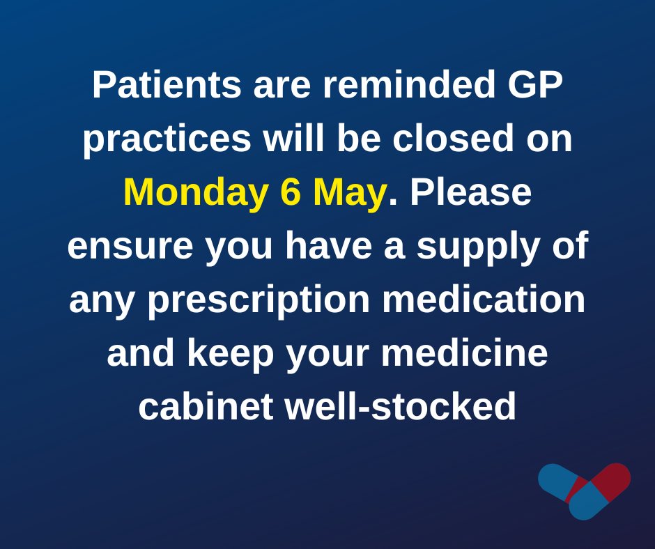 The Lanarkshire public are being thanked for remembering to access the right care at the right place and for taking steps to ensure that, where they need it, they have an adequate supply of prescription medication ahead of the upcoming May bank holiday.