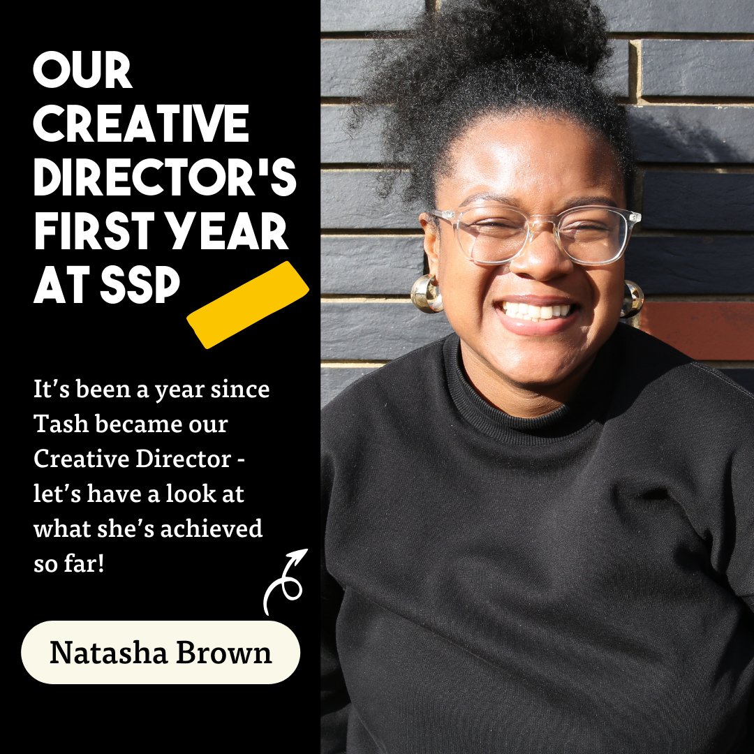 Happy 1-year anniversary to our Creative Director, Natasha (@tash_brown_)!💜 It's been a year since Natasha joined SSP as Creative Director - check out what she and the team have achieved in the past year! ➡️ streathamspaceproject.co.uk/news/2024/4/3/…