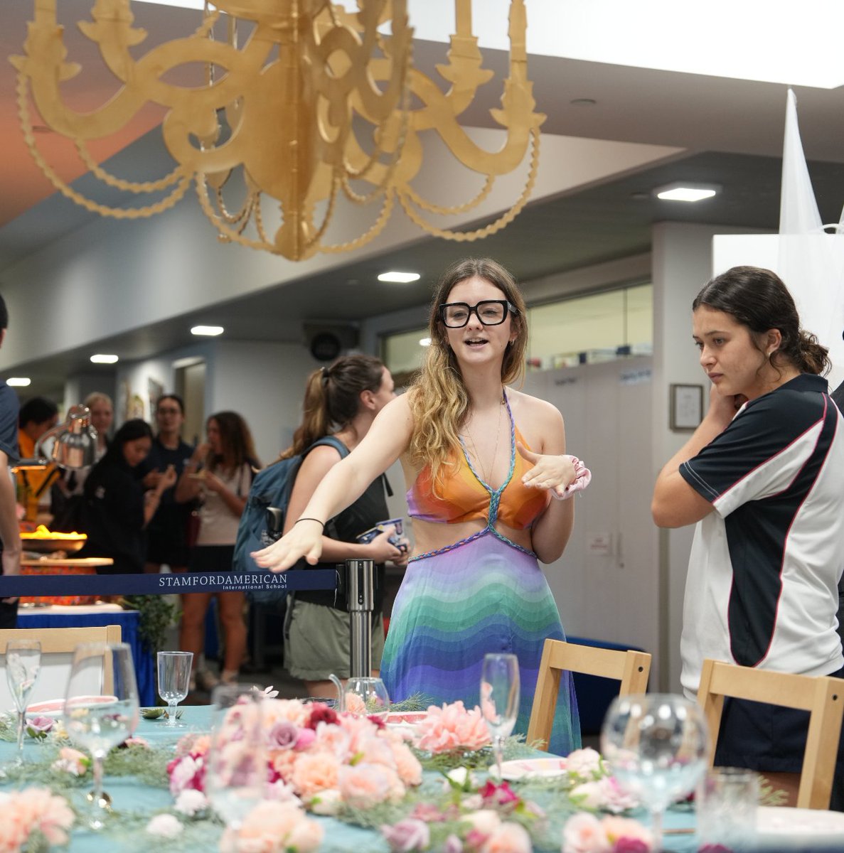 SAISSingapore's tweet image. The IBDP art exhibition displayed our seniors' talent and skill as their crafted pieces invited viewers to explore the realms of imagination and emotion. 
#StamfordAmerican #CognitaWay #IBDP #Art