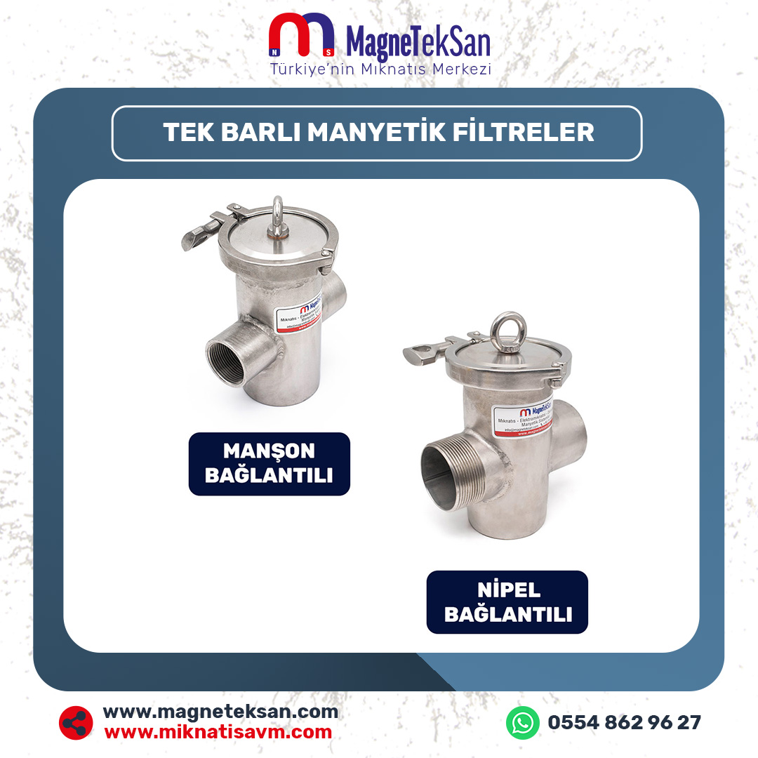 magneteksan's tweet photo. ↪ Neodyum mıknatıslı 14500 Gauss güce varan manyetik alanıyla paslanmaz manyetik filtreler.

Ürün kategorimiz;

https://t.co/05onL47H0R

#mıknatıs #magnet #manyetik #manyetizma #neodyum #imalat #istanbul #ankara #izmir https://t.co/92FjGUUv10