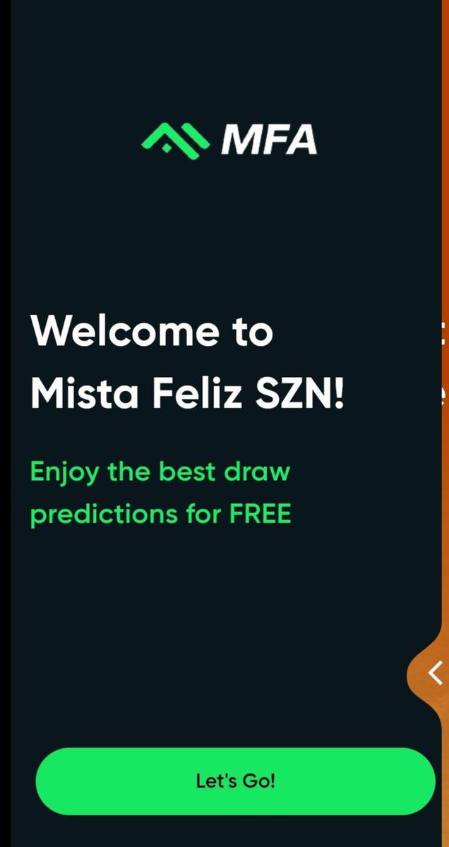 Dive into winning with our app and website! 🎉🔥 Click the link below to start winning big. Don’t miss out on the action! 💵 IOS — apps.apple.com/ng/app/mista-f… ANDROID— play.google.com/store/apps/det… WEBSITE— mistafelix.com