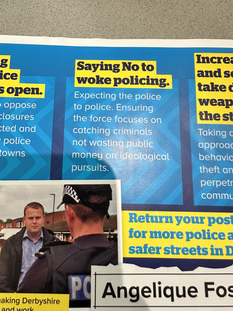 “Woke Policing” Oh do fuck off @Conservatives!