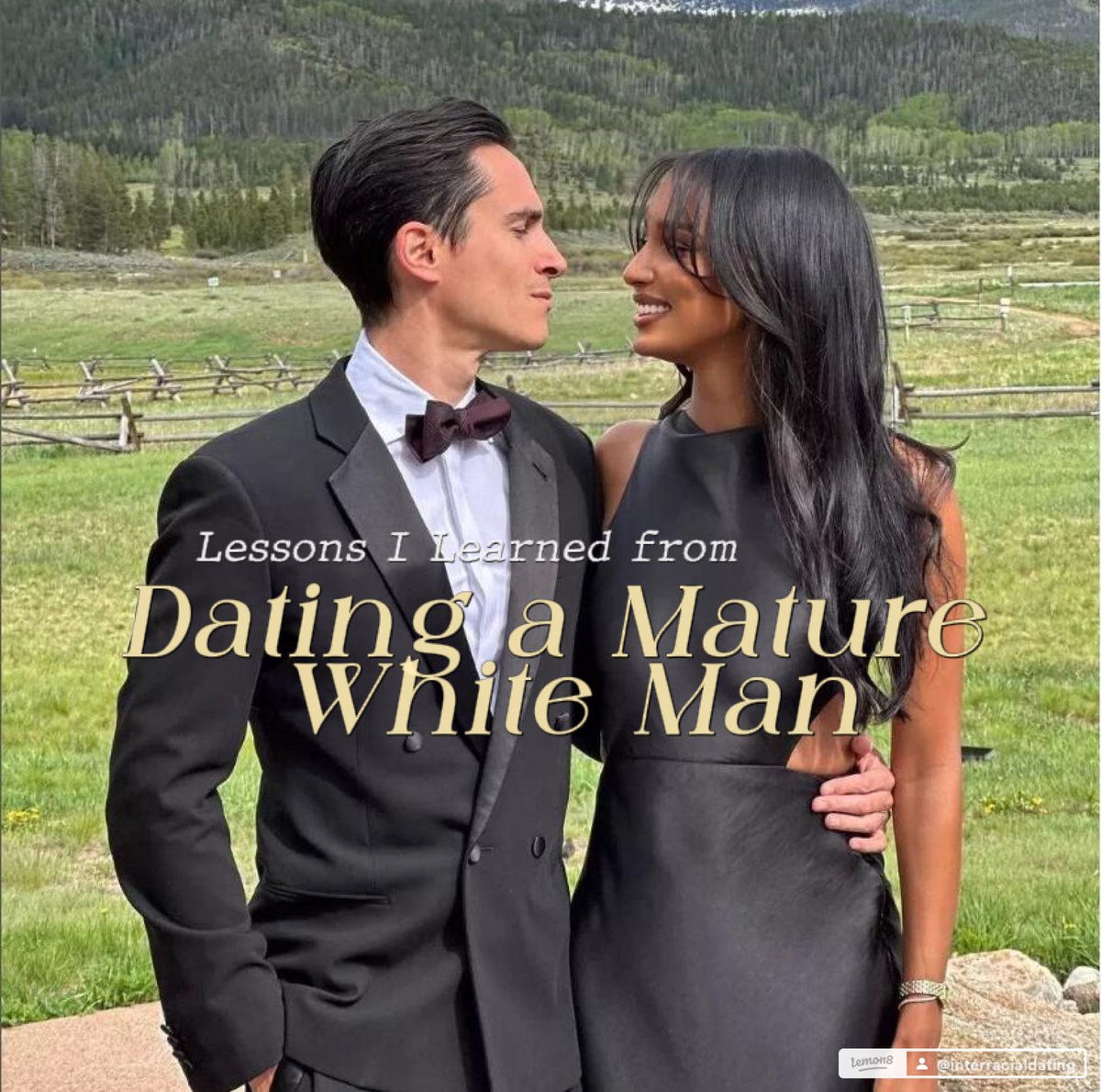 Check out this post on Lemon8!
Lessons I Learned from Dating a Mature White Man v.lemon8-app.com/s/pvpfZFspR 

#interracialdating #interracialrelationship #interracialcouple #datingadvice #relationshiptips #relationshipadvice #interracialdatingsite #MixerUSA #datingsiteinusa #bwwm