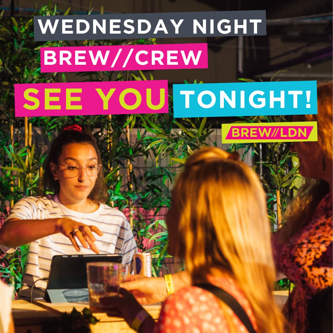 It's Wednesday and BREW//LDN 2024 has officially started! 🍻 We can't wait to see you all, don't forget tickets are still available and can be purchased on the door. Who's coming down for good vibes, banging brews and awesome eats? #BrewLDN #CraftBeer #LondonEvents #BeerFest