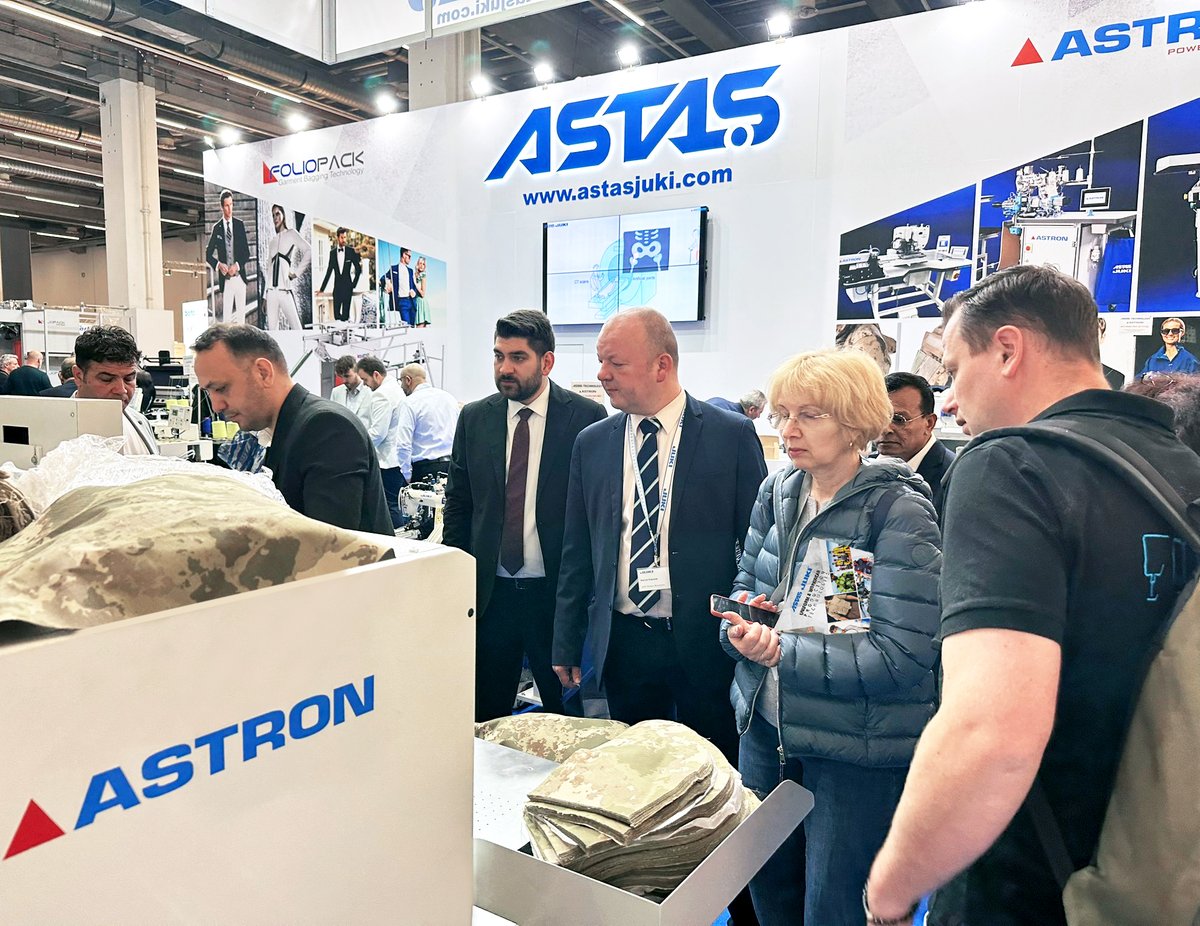 astasjuki's tweet image. Son teknoloji ile donatılmış, makinalarımızı sergilediğimiz TEXPROCESS Frankfurt Fuarında sizleri standımıza bekliyoruz.
Hall 9.00 – Stand B55
#texprocess #astastechnology #fairs #messefrankfurt #sewingtechnologies