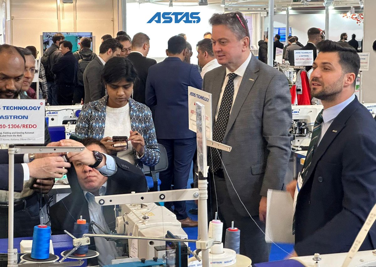 astasjuki's tweet image. Son teknoloji ile donatılmış, makinalarımızı sergilediğimiz TEXPROCESS Frankfurt Fuarında sizleri standımıza bekliyoruz.
Hall 9.00 – Stand B55
#texprocess #astastechnology #fairs #messefrankfurt #sewingtechnologies