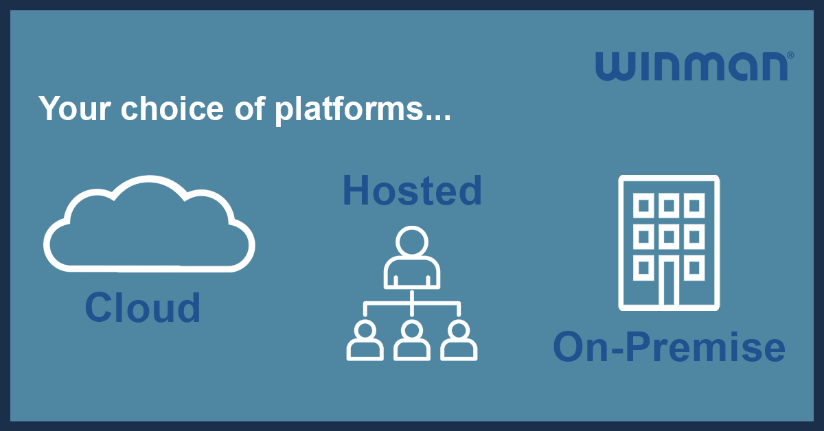At WinMan we appreciate that not one solution fits all, every business has its own unique requirements 

That is why we offer three solutions which can be tailored to your business needs 

hubs.ly/Q02q8hnN0

#WinManSolutions #Cloud #hosted #OnPrem