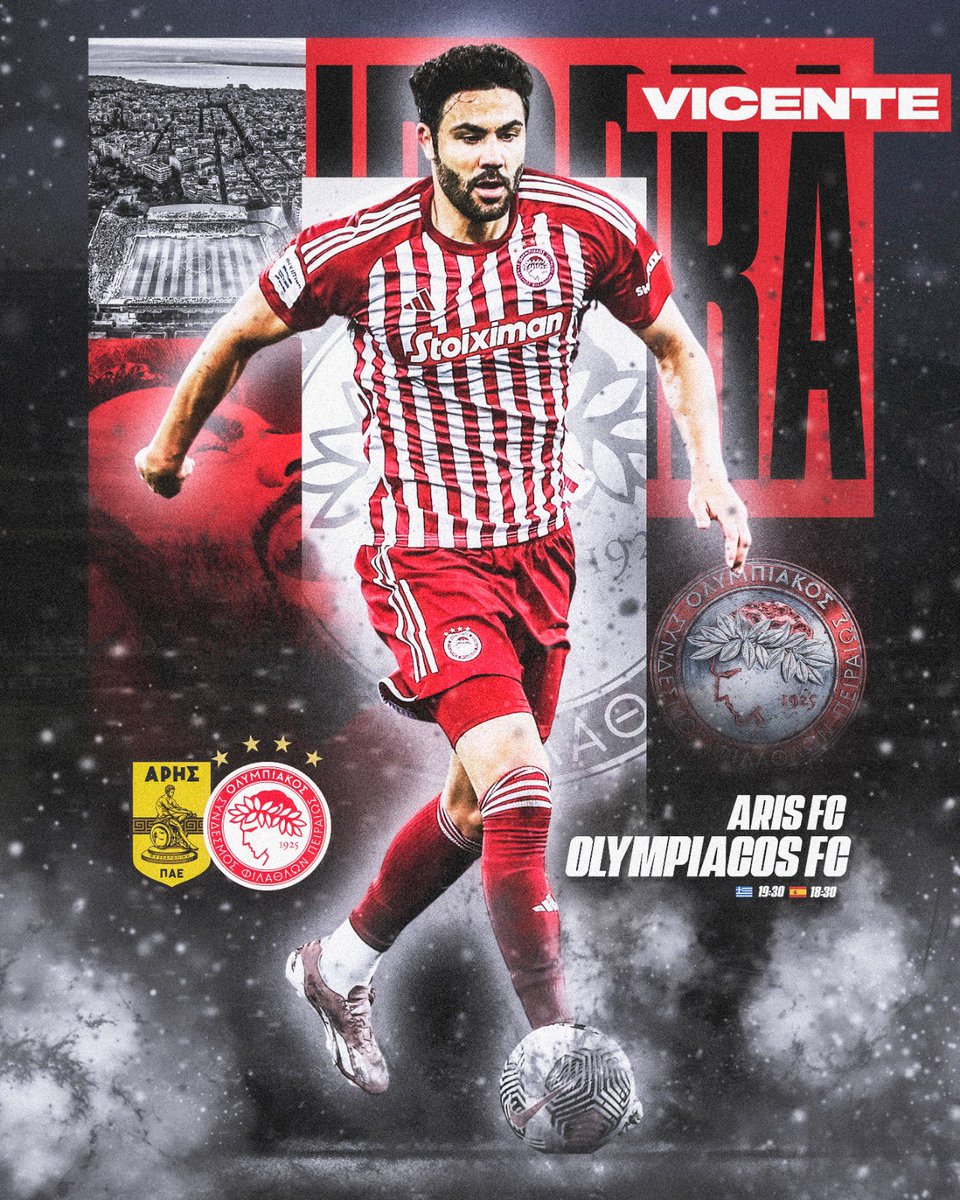 🔴⚪️ Match Day 🦁 @olympiacosfc @Super_League_GR #WeKeepOnDreaming
