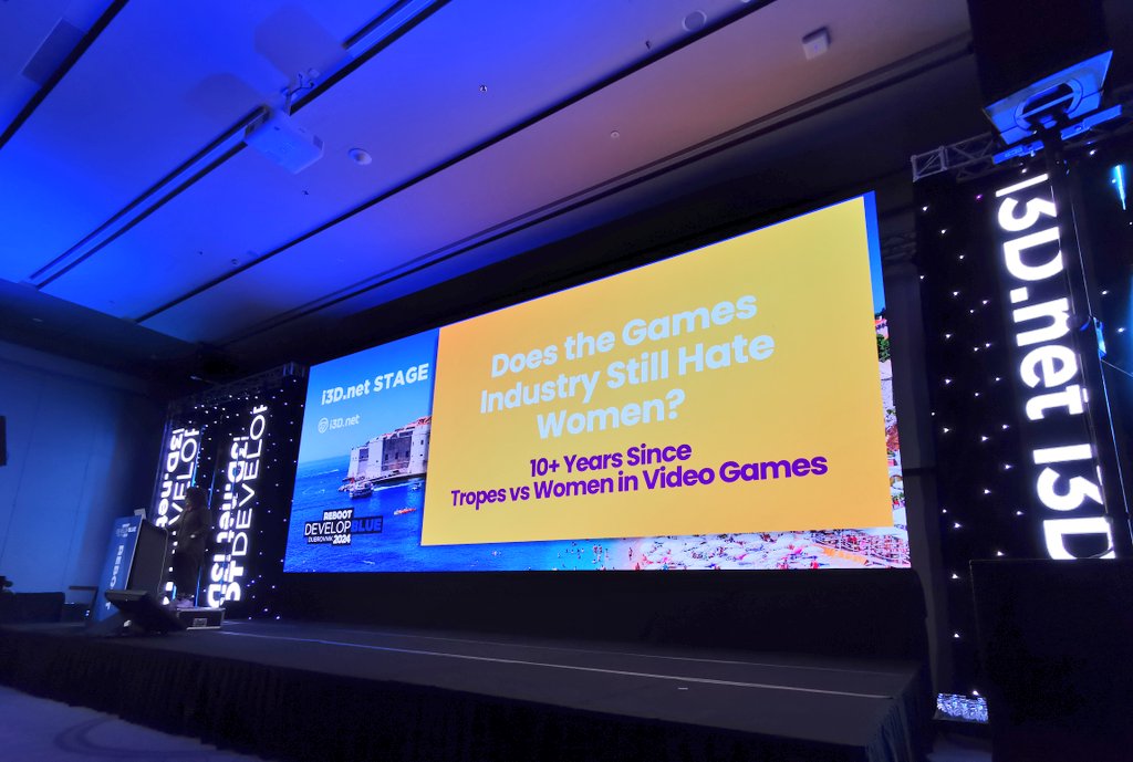 meowstations's tweet image. So excited for this talk by @anitasarkeesian!! #RebootDevelop